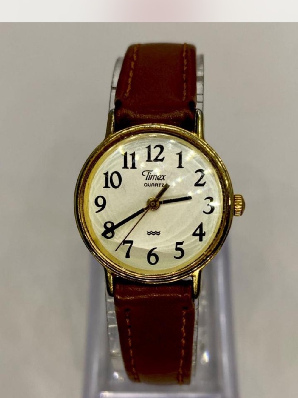 *** Timex ^^^ Gold-Tone Case /  Tan  Leather Strap *** Classic ^^^